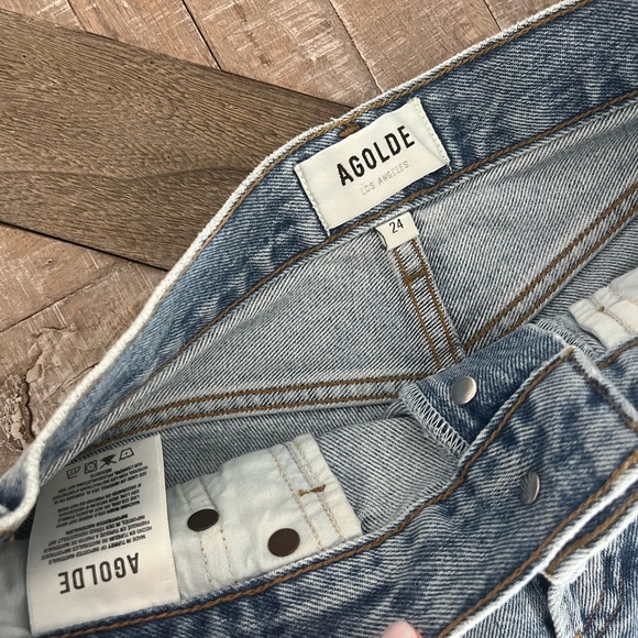AGOLDE Parker denim short - Picture 3 of 4